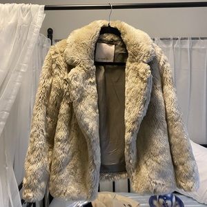 Sunday Best Faux Fur Coat